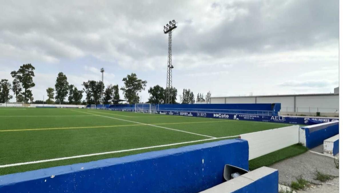 Campo de fútbol El Morer de Oliva, en una imagen de archivo.