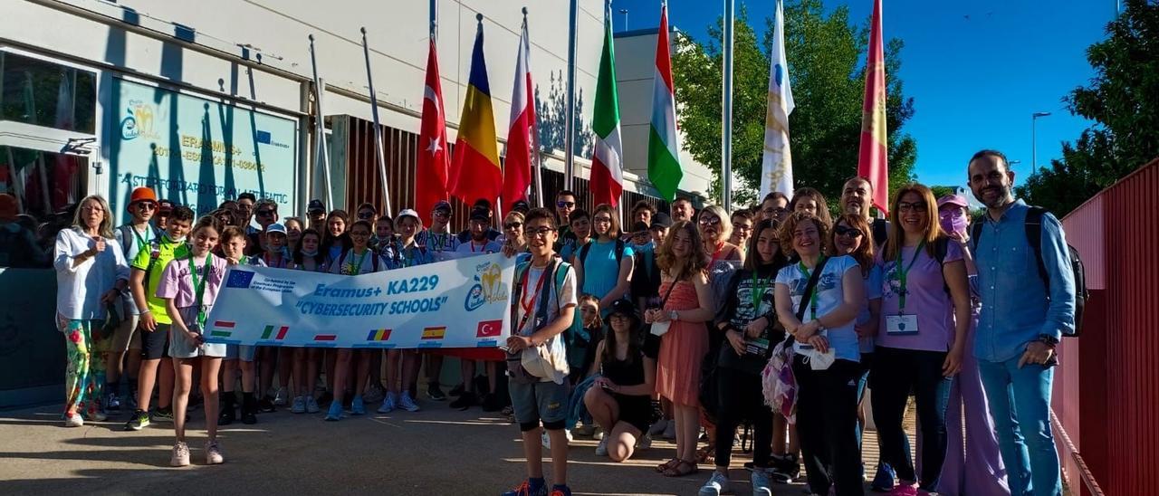 Visita de los alumnos internacionales del proyecto Erasmus.