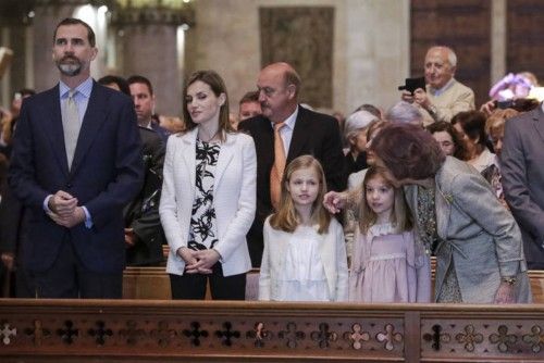 Royals bei der Ostermesse