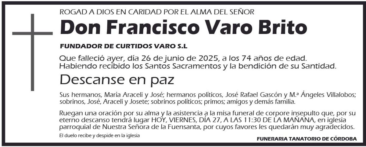 Francisco Varo Brito
