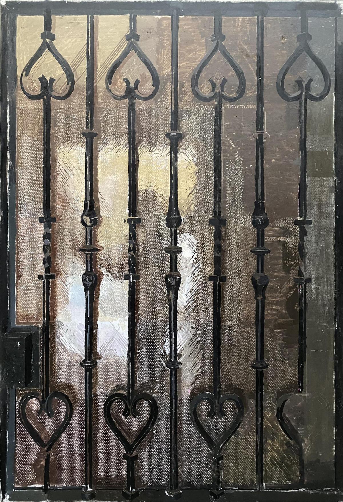 Eduardo Millán, „Mirar el  cristal de la ventana“.