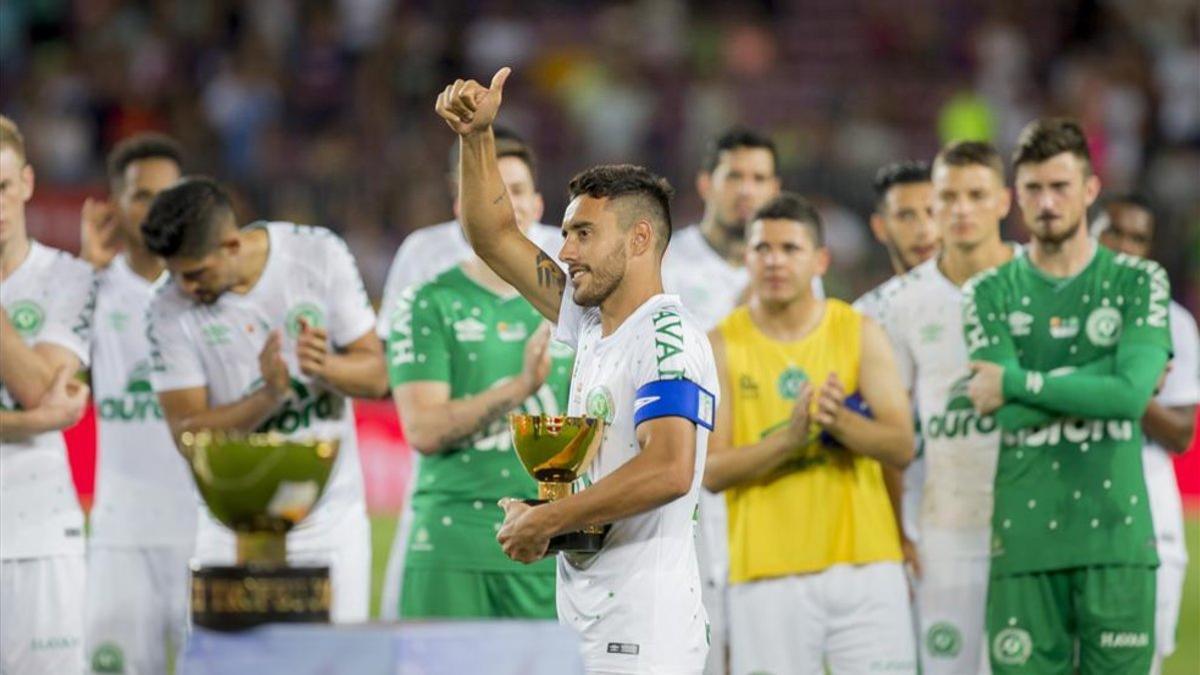 El Chapecoense viajó hasta Barcelona para disputar el Gamper