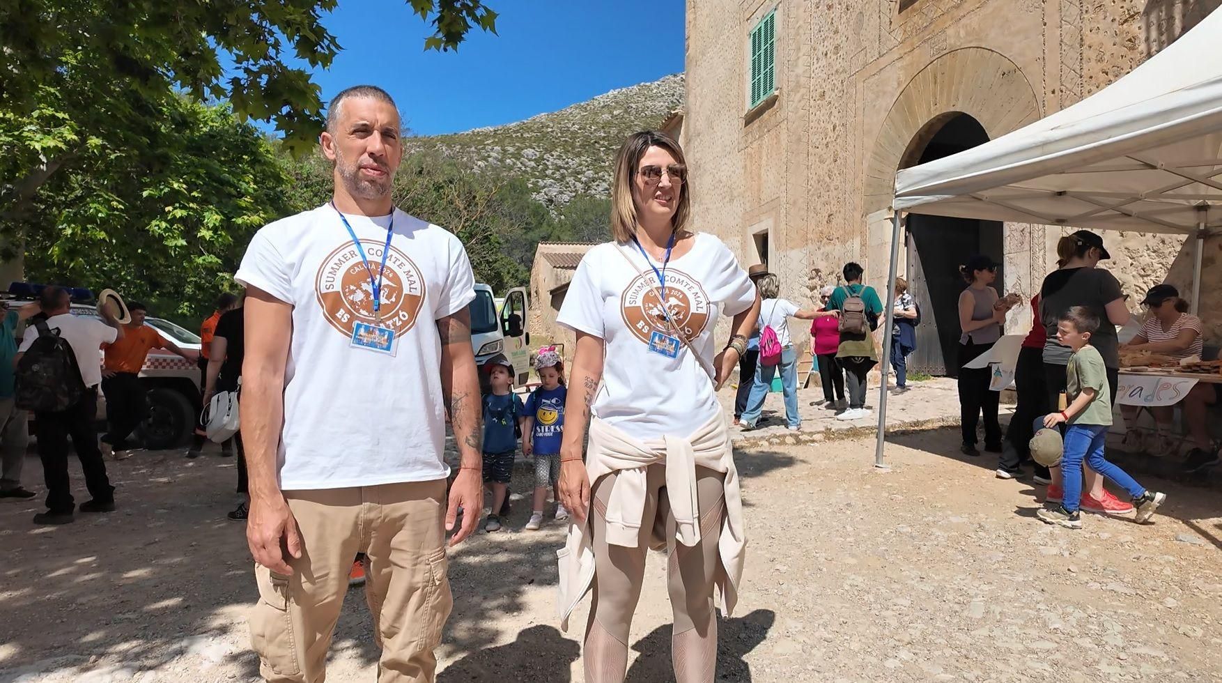 Las imágenes del Pancaritat en familia en la finca de Galatzó