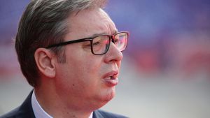 Archivo - El presidente de Serbia, Aleksandar Vucic