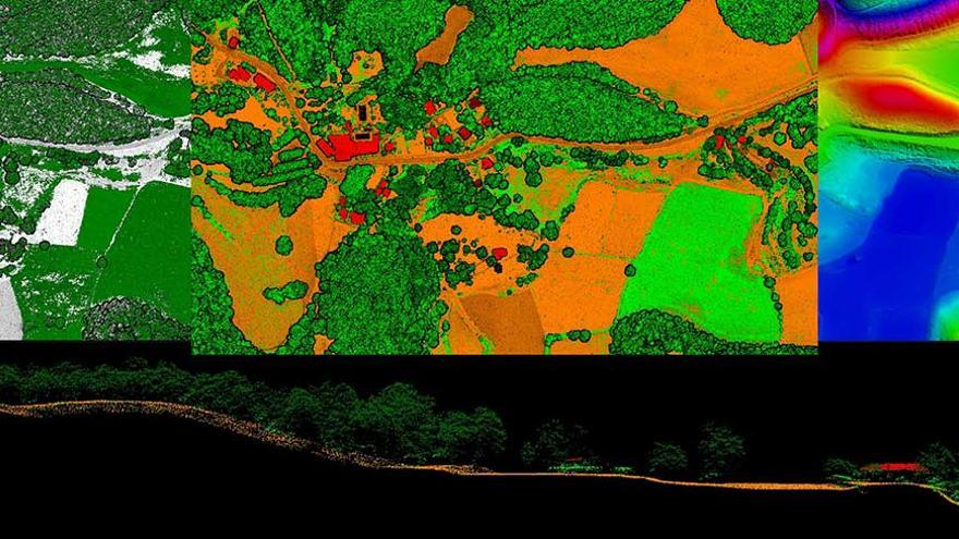 Descripción detallada del arbolado. FOTO: icgc.cat