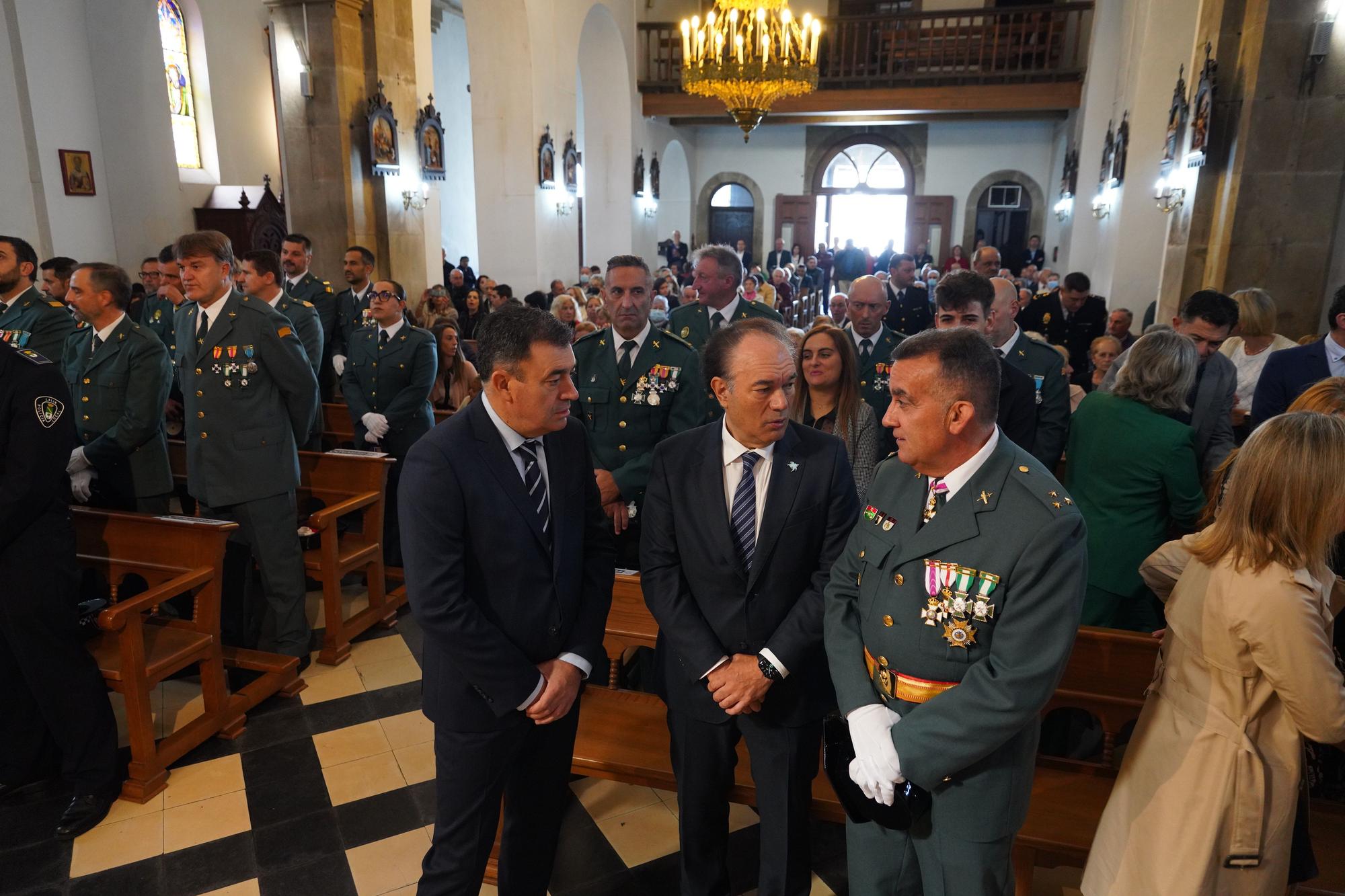 Día del Pilar en el cuartel de la Guardia Civil de Lalín