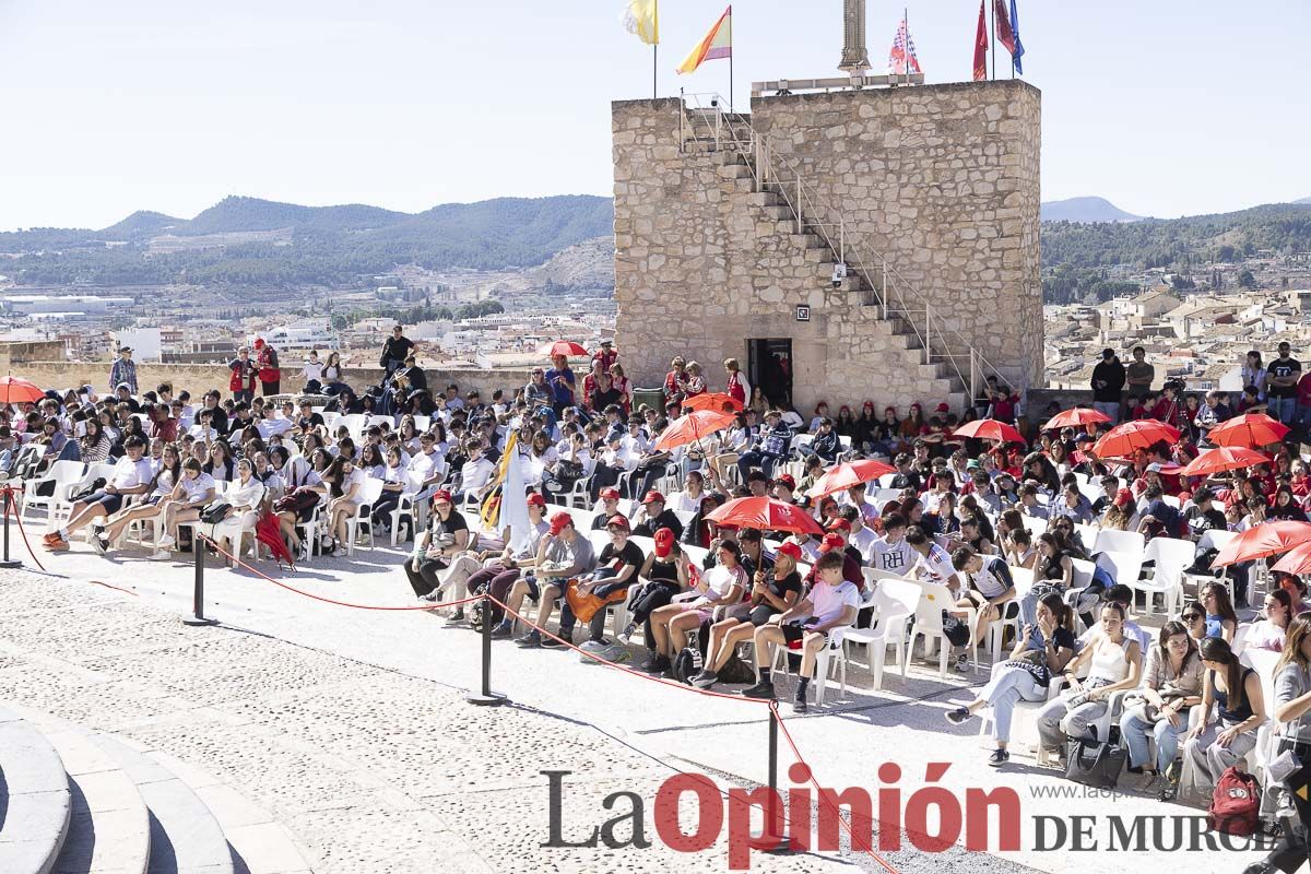 Peregrinación de alumnos de Religión de Secundaria y Bachillerato a Caravaca