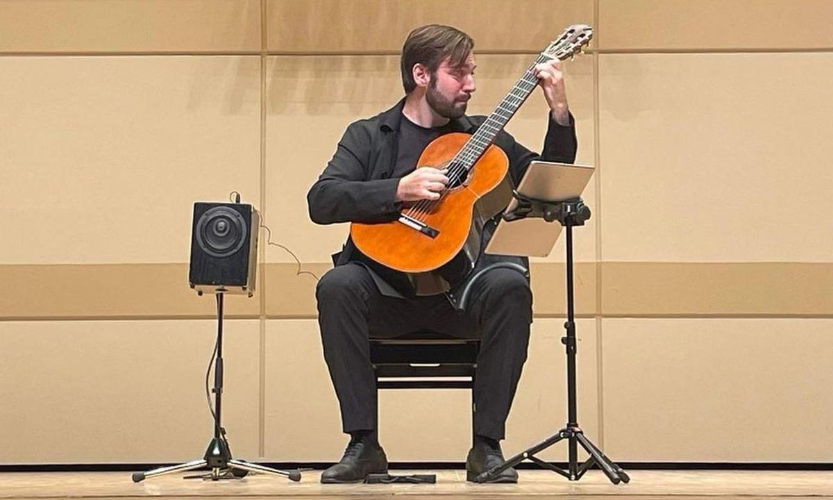 Jacob Kellerman participará este año activamente en la Setmana Tàrrega, interpretando algunas piezas del músico vila-realense más internacional.