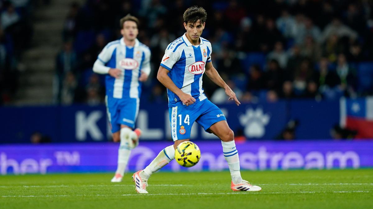 Terrats, jugador del RCD Espanyol
