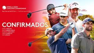 El Estrella Damm Catalunya Championship contará con una participación española de lujo