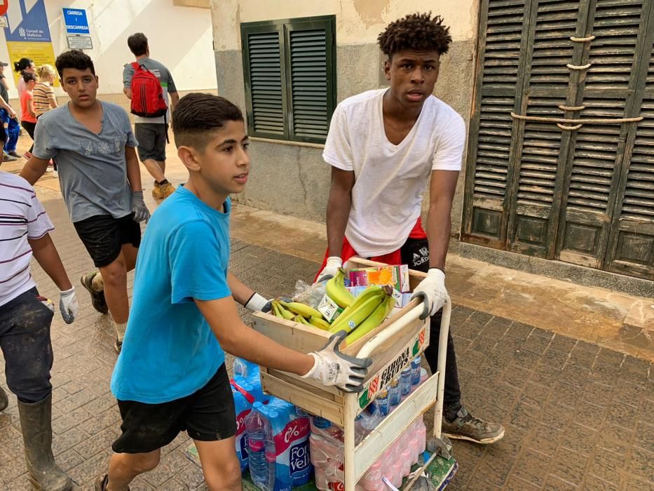 Die halbe Insel packt in Sant Llorenç mit an