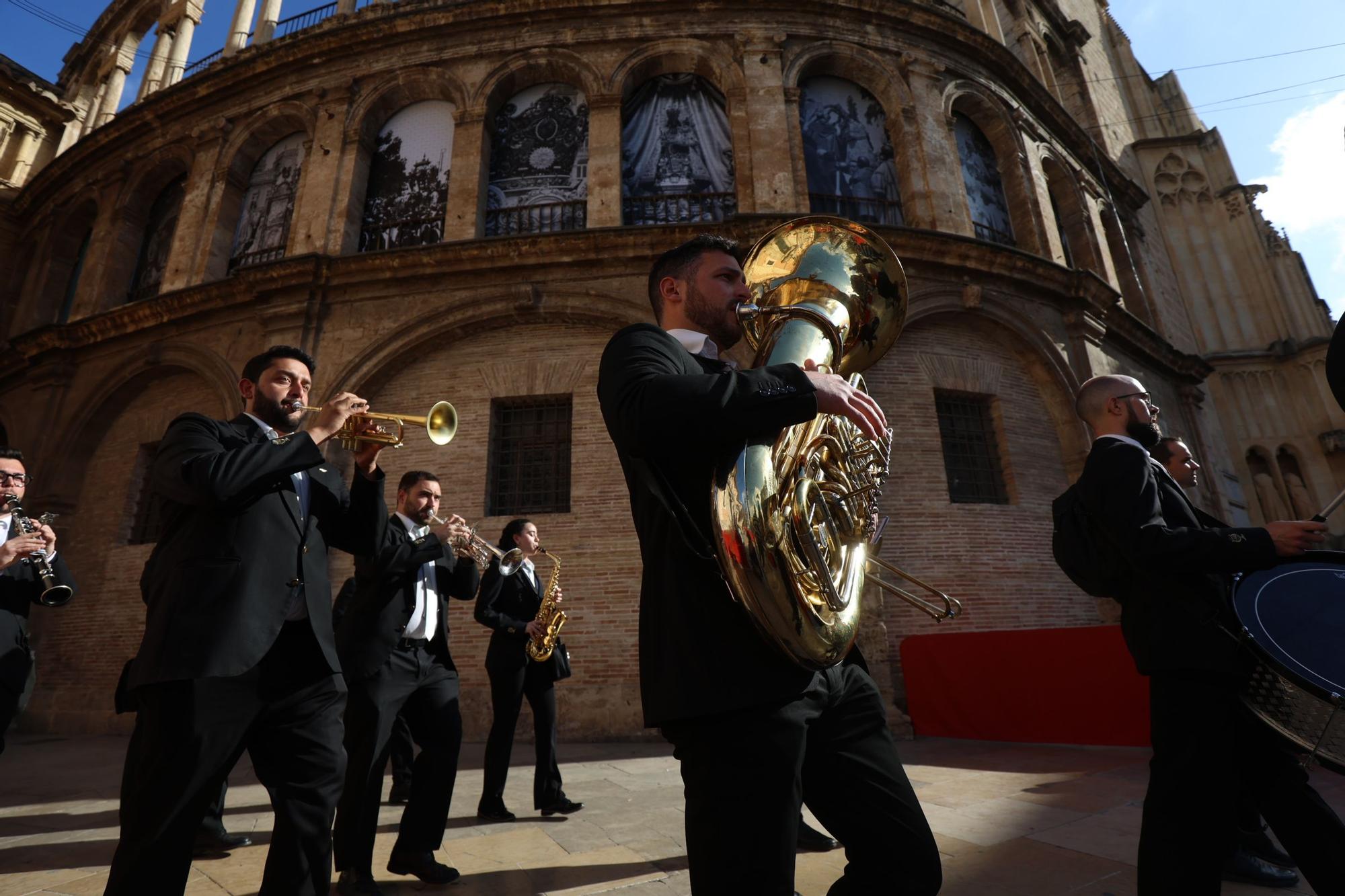 Fallas 2023 | Antología de músicos en la Ofrenda del día 17