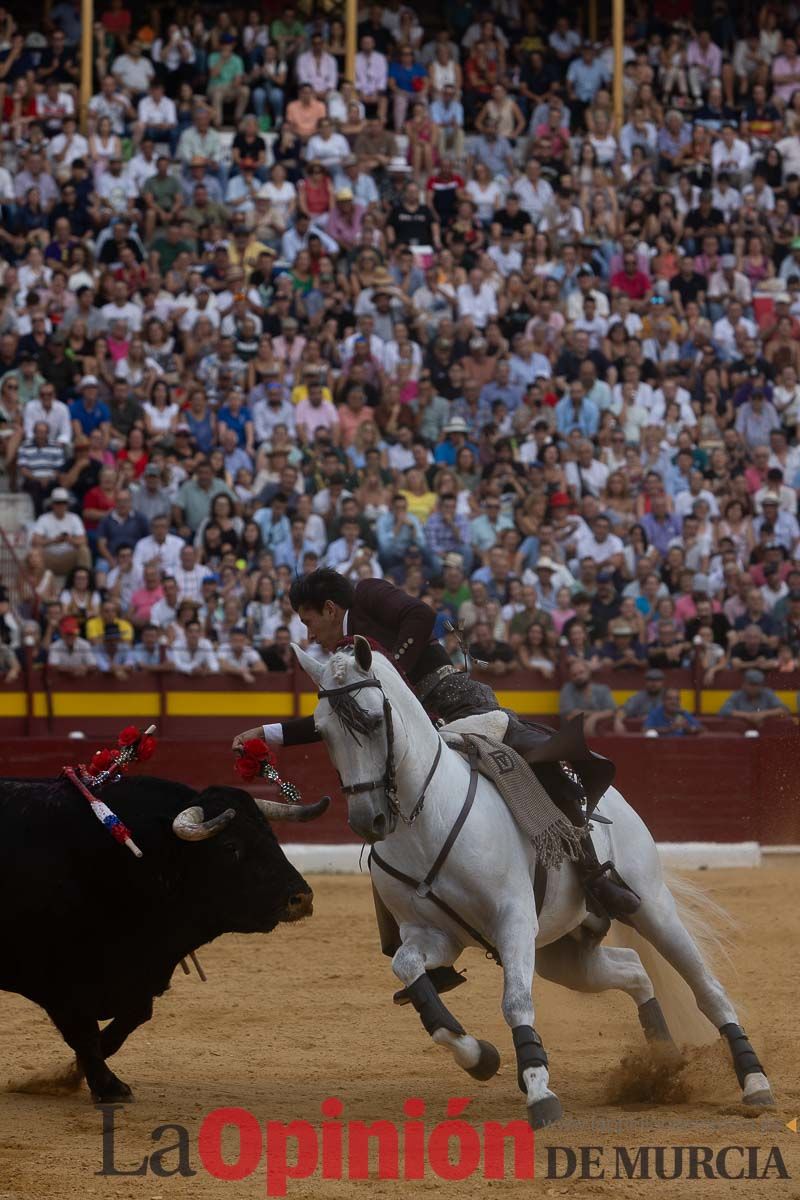 Corrida de Rejones en la Feria Taurina de Murcia (Andy Cartagena, Diego Ventura, Lea Vicens)