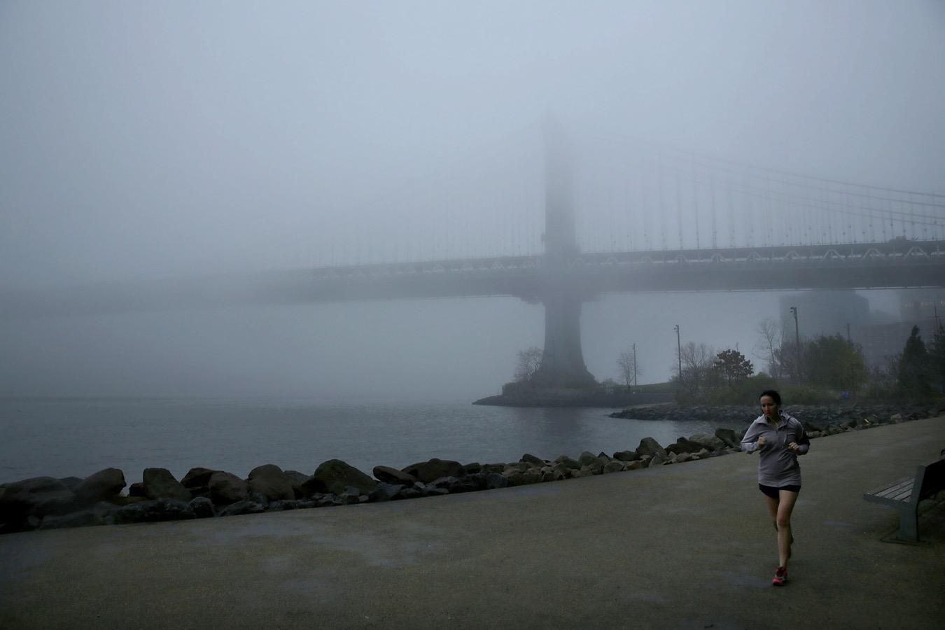 Mujer haciendo running