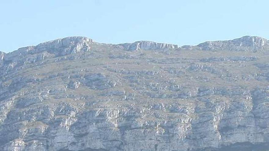 Viviendas edificadas junto al parque natural del Montgó en Dénia