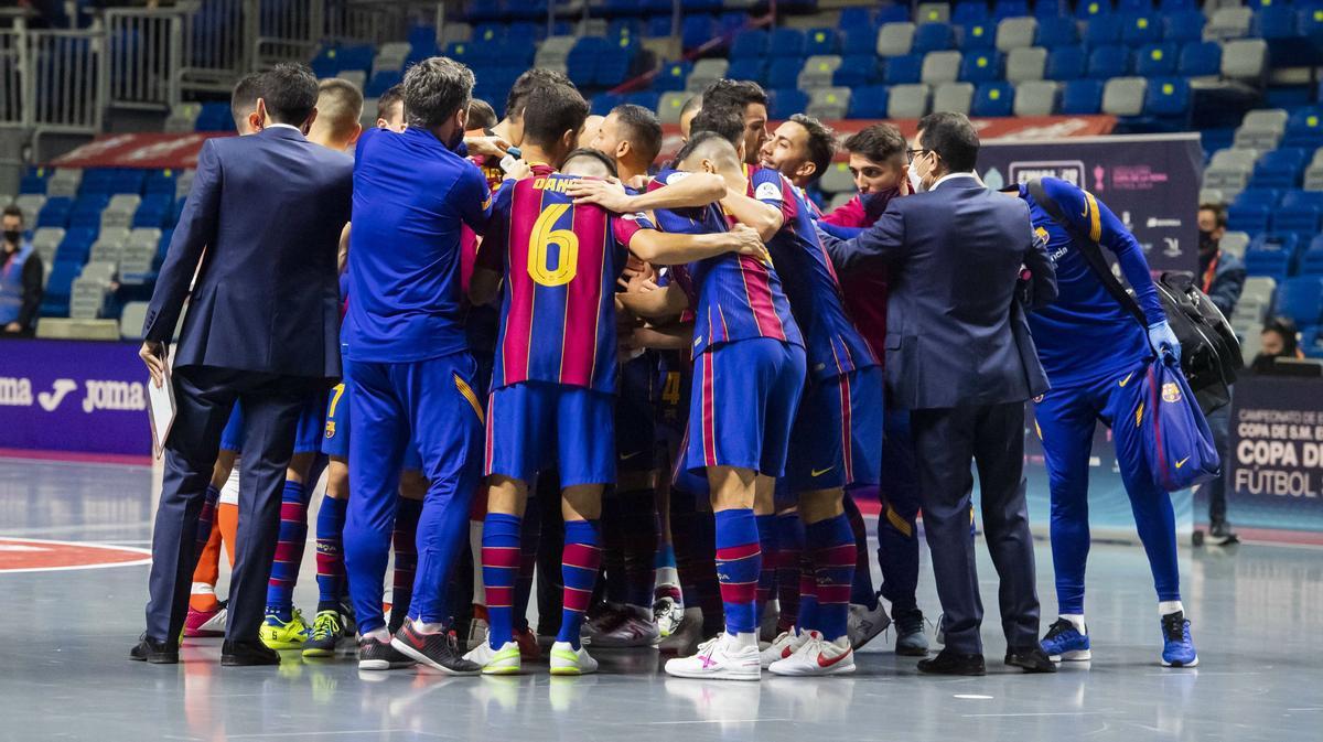 Barça - Jaén Paraíso Interior, final por la Copa del Rey Futsal