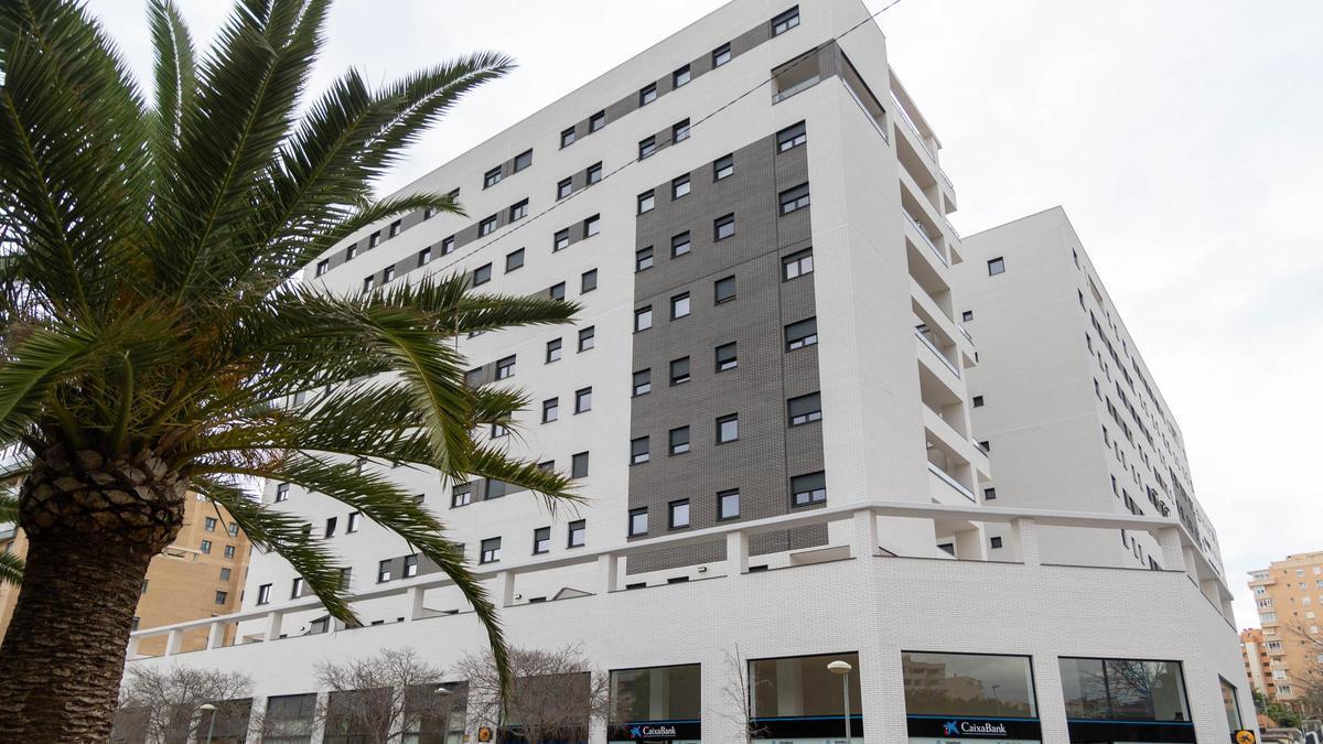 El polémico residencial de Les Naus, en La Condomina de Alicante.