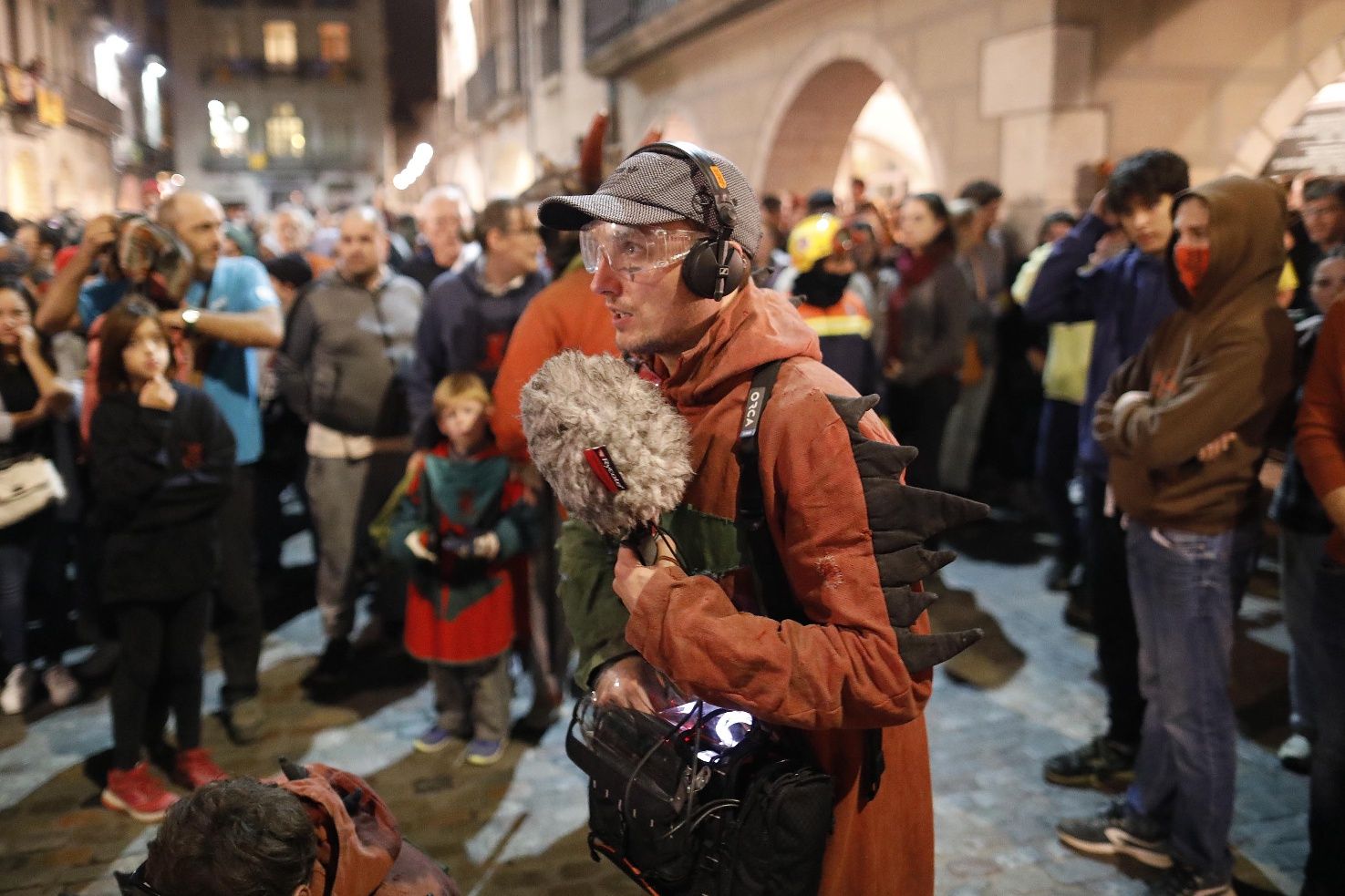 Els diables del correfoc tornen a desfilar pel Barri Vell de Girona