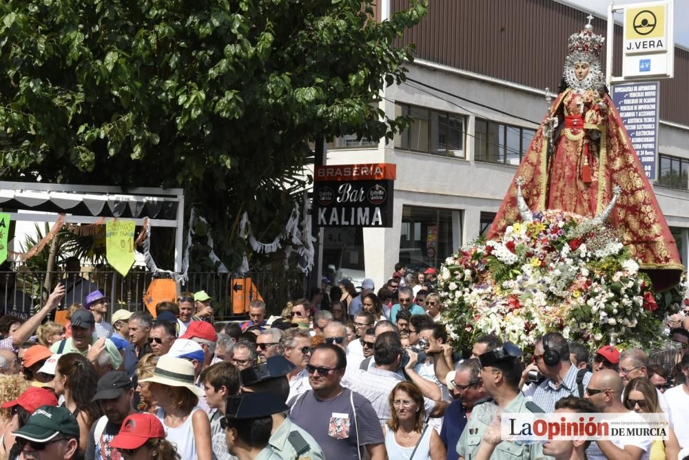 Romería de la Virgen de la Fuensanta: Paso por Alg