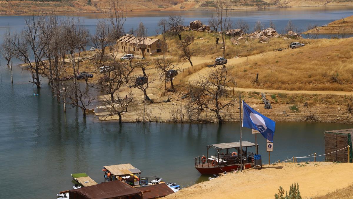 Zona de baño en La Breña, en imagen del pasado 2022.