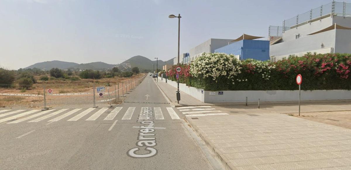 Calle Aubarca de Ibiza