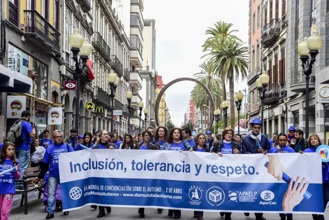 Marcha azul para celebrar el Dia Mundial de ...