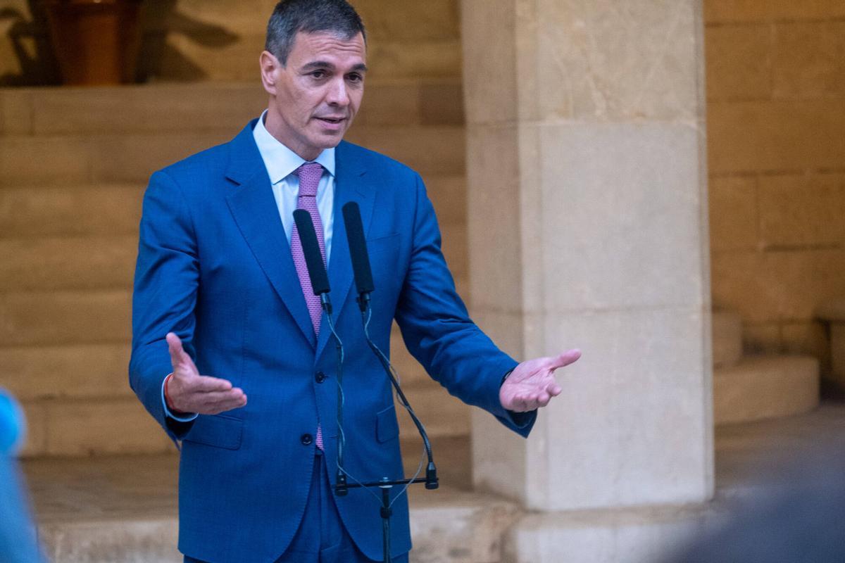 El presidente del gobierno Pedro Sánchez El presidente del gobierno Pedro Sánchez