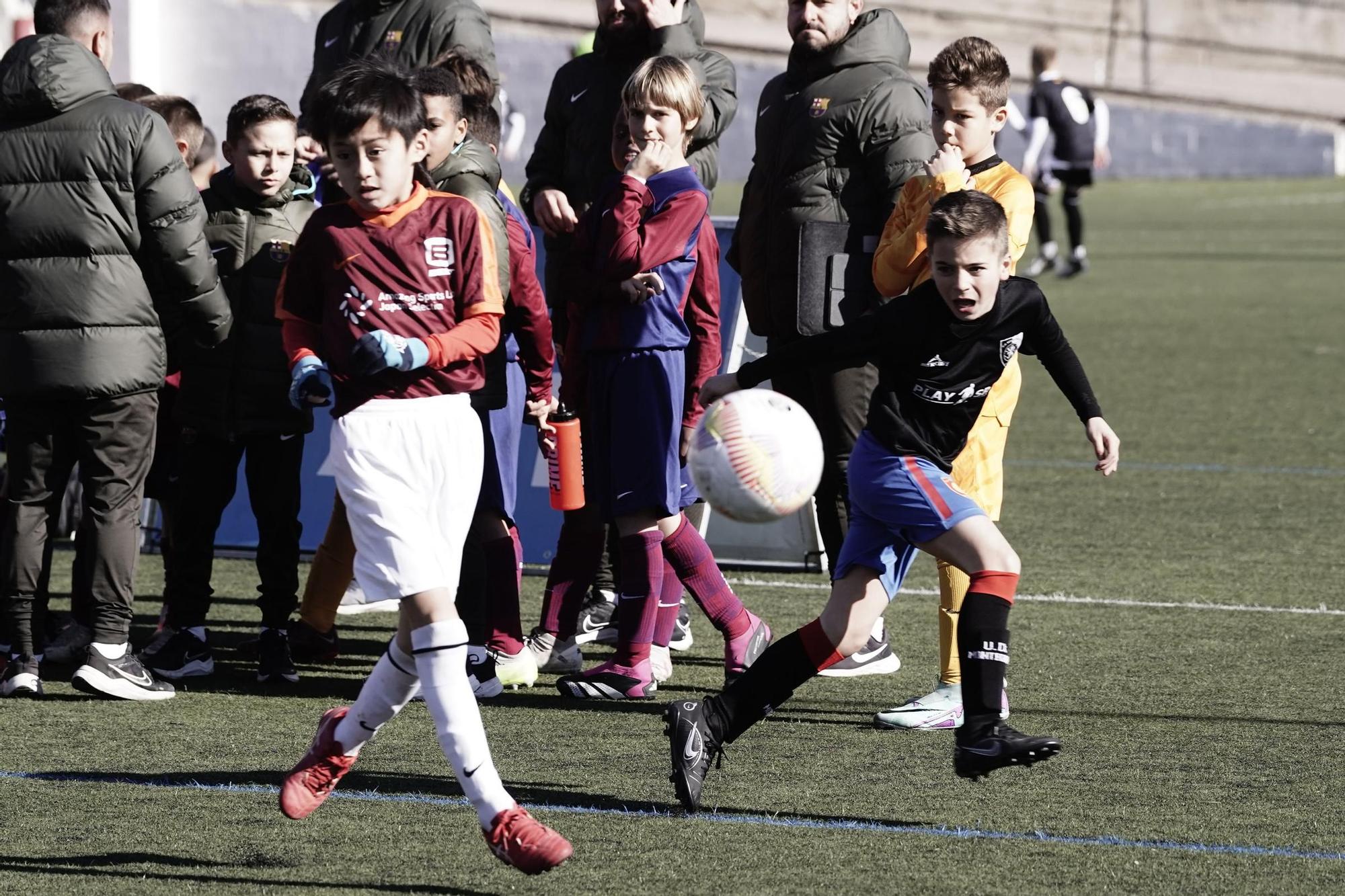 Imatges de la desena edició del torneig Ciutat de Berga de futbol-7 benjamí