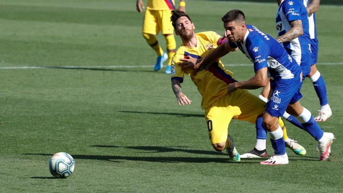 Messi, en Mendizorroza