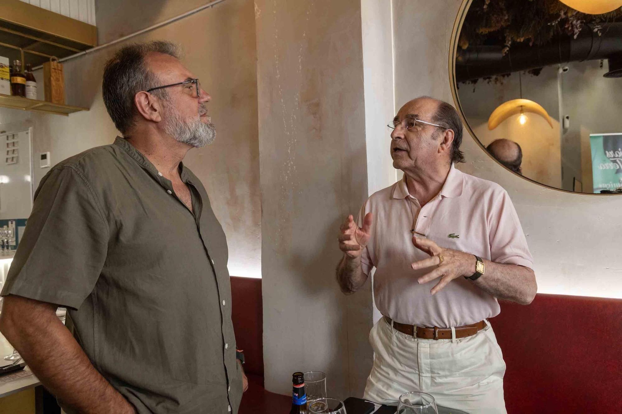 Cariño y sabor a Villena en Donde Diego, en el segundo día de "Menjars de la Terra" con la uva de mesa como protagonista