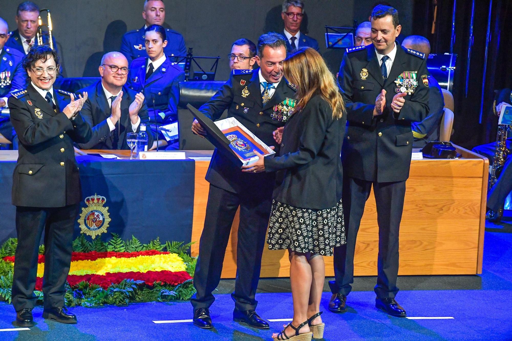 Acto del Día de la Policía en San Bartolomé de Tirajana