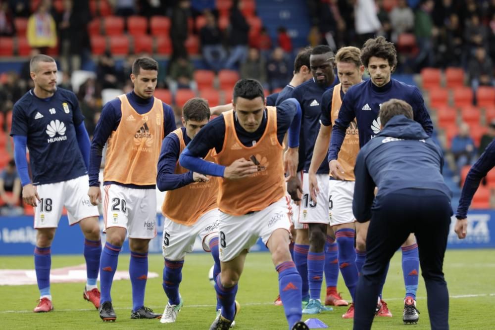 El partido entre el Lugo y el Real Oviedo, en imágenes