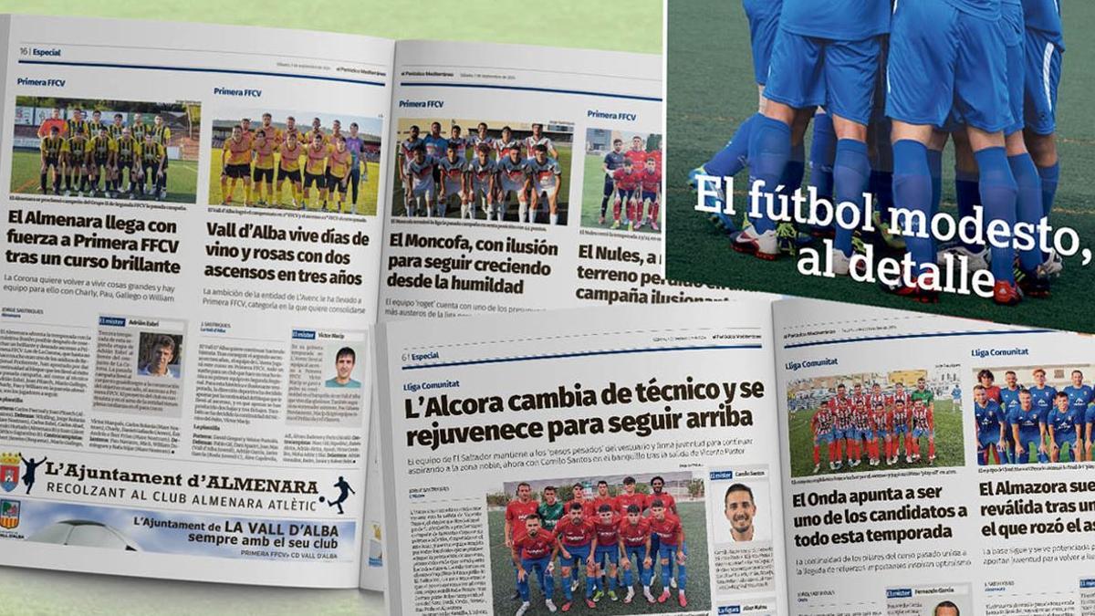 Este sábado 7 de septiembre el suplemento especial de Fútbol Provincial
