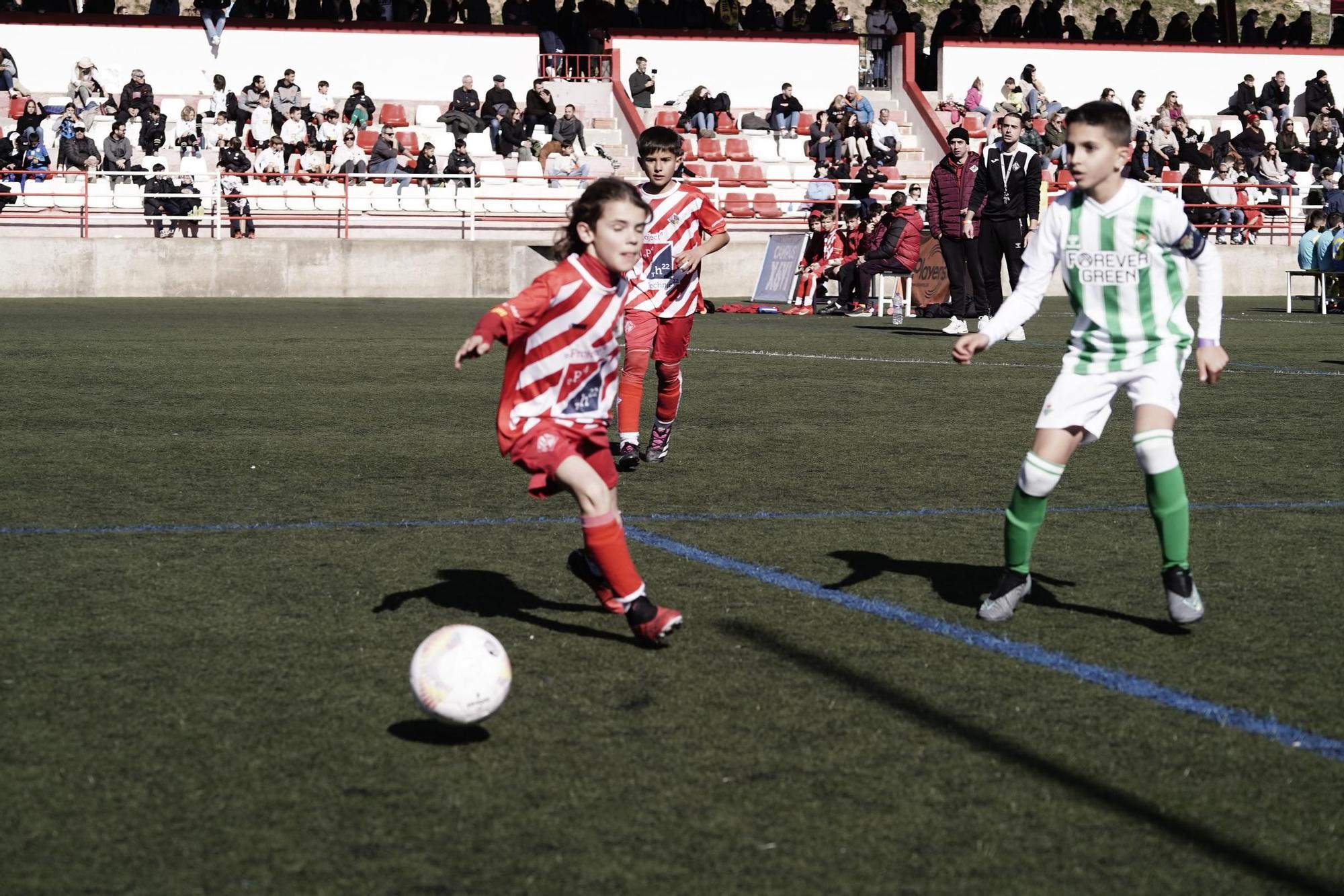Imatges de la desena edició del torneig Ciutat de Berga de futbol-7 benjamí