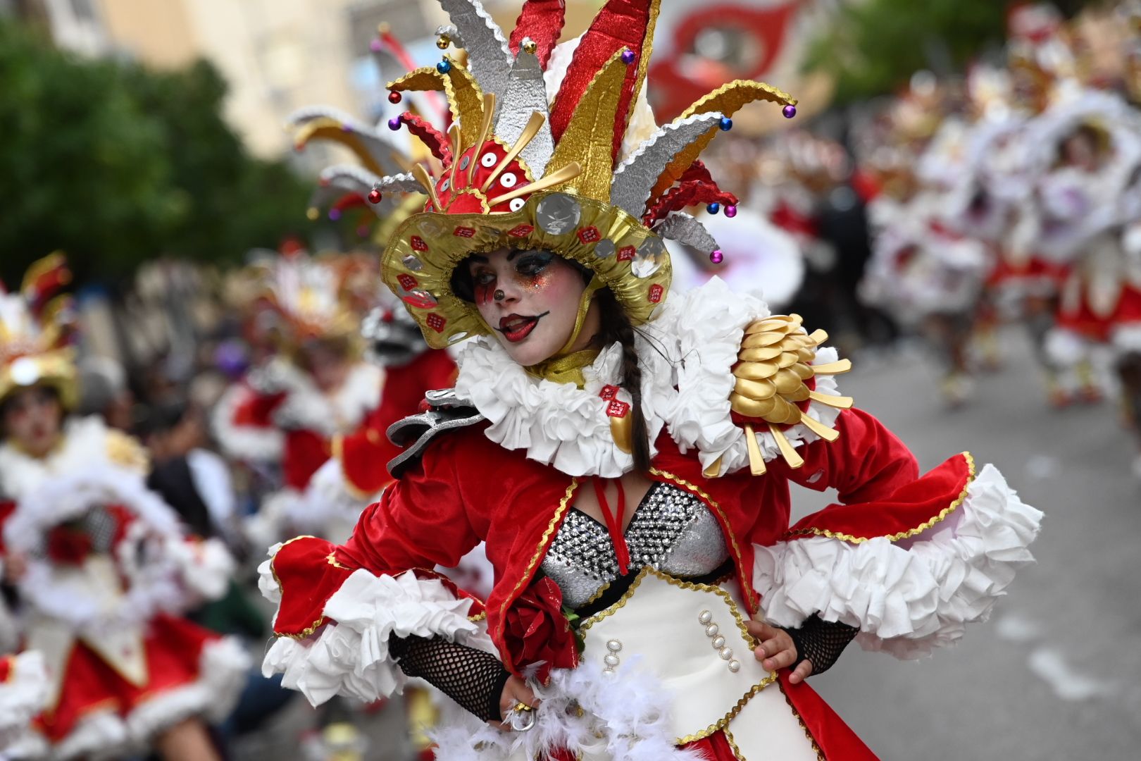 Desfile de comparsas del Carnaval de Badajoz