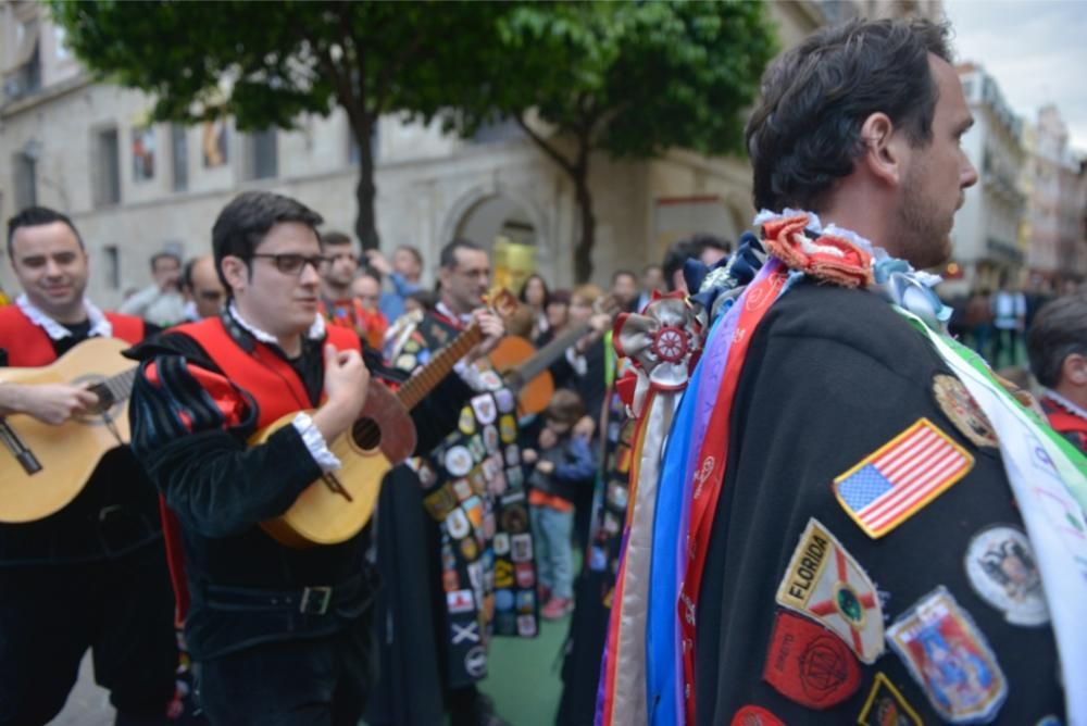 Desfile y certamen de tunas en Murcia