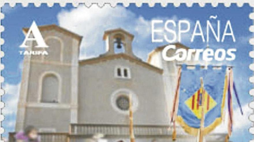 El histórico sello de correo que ensalza la fiesta del pueblo de Artà se emite mañana