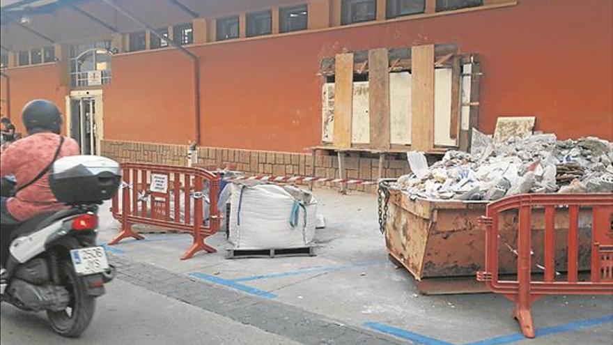 El Mercado Central de Benicarló cambia su fisonomía y se moderniza