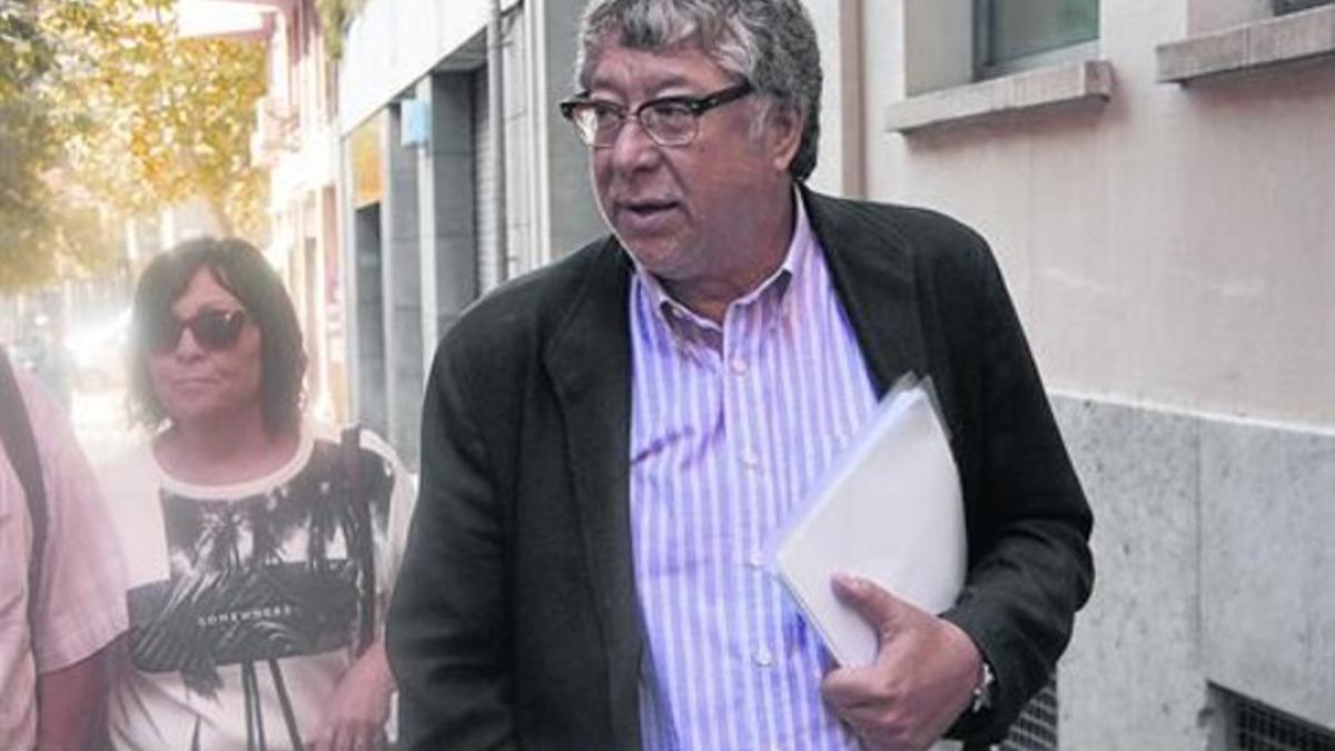 El vicepresidente del Área Metropolitana de Barcelona y alcalde socialista de Cornellà, Antonio Balmón, ayer.