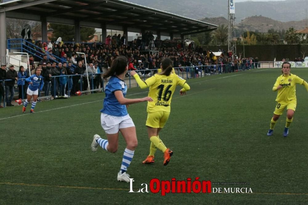 Alhama Granbibio CF-Villareal CF Femenino desde el Complejo Deportivo de Alhama