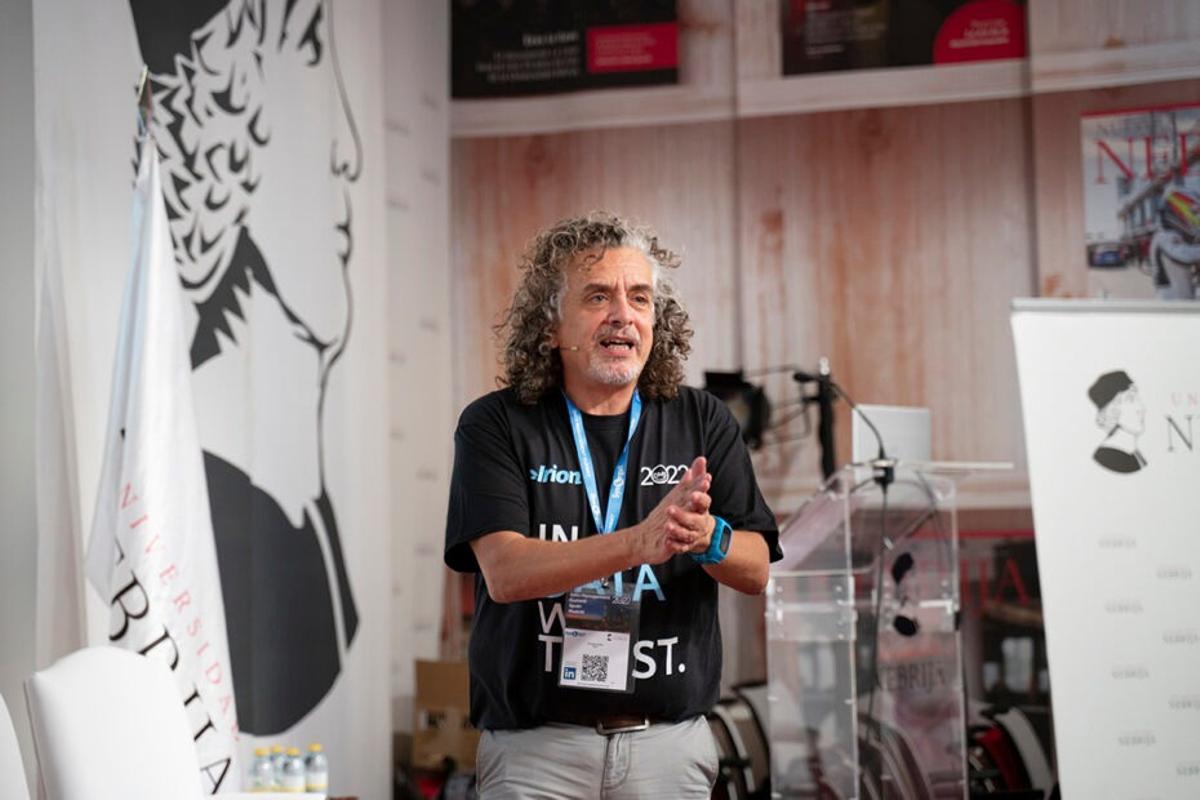 Michele Iurillo, CEO de Synergo! y fundador del encuentro.