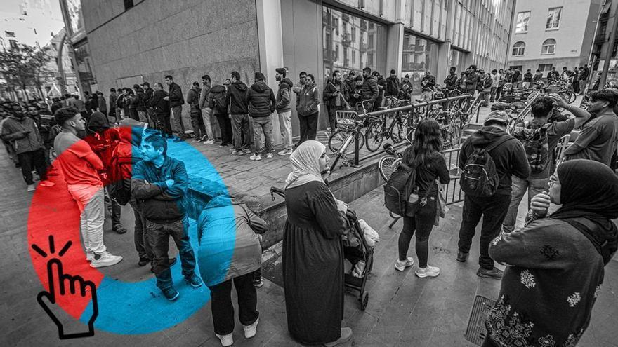 Encuesta GESOP: Los españoles, divididos sobre la regularización de inmigrantes: el 52% está a favor y el 48%, en contra