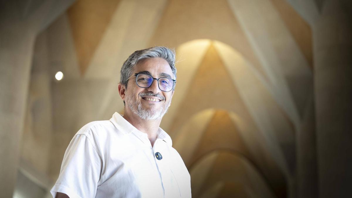 Jesús Bastante, autor del libro ‘El aprendiz de Gaudí’.