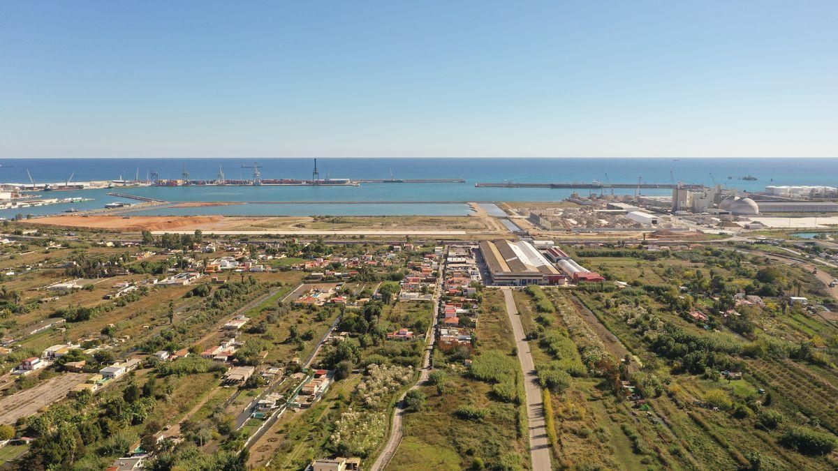 Vista aérea de PortCastelló.