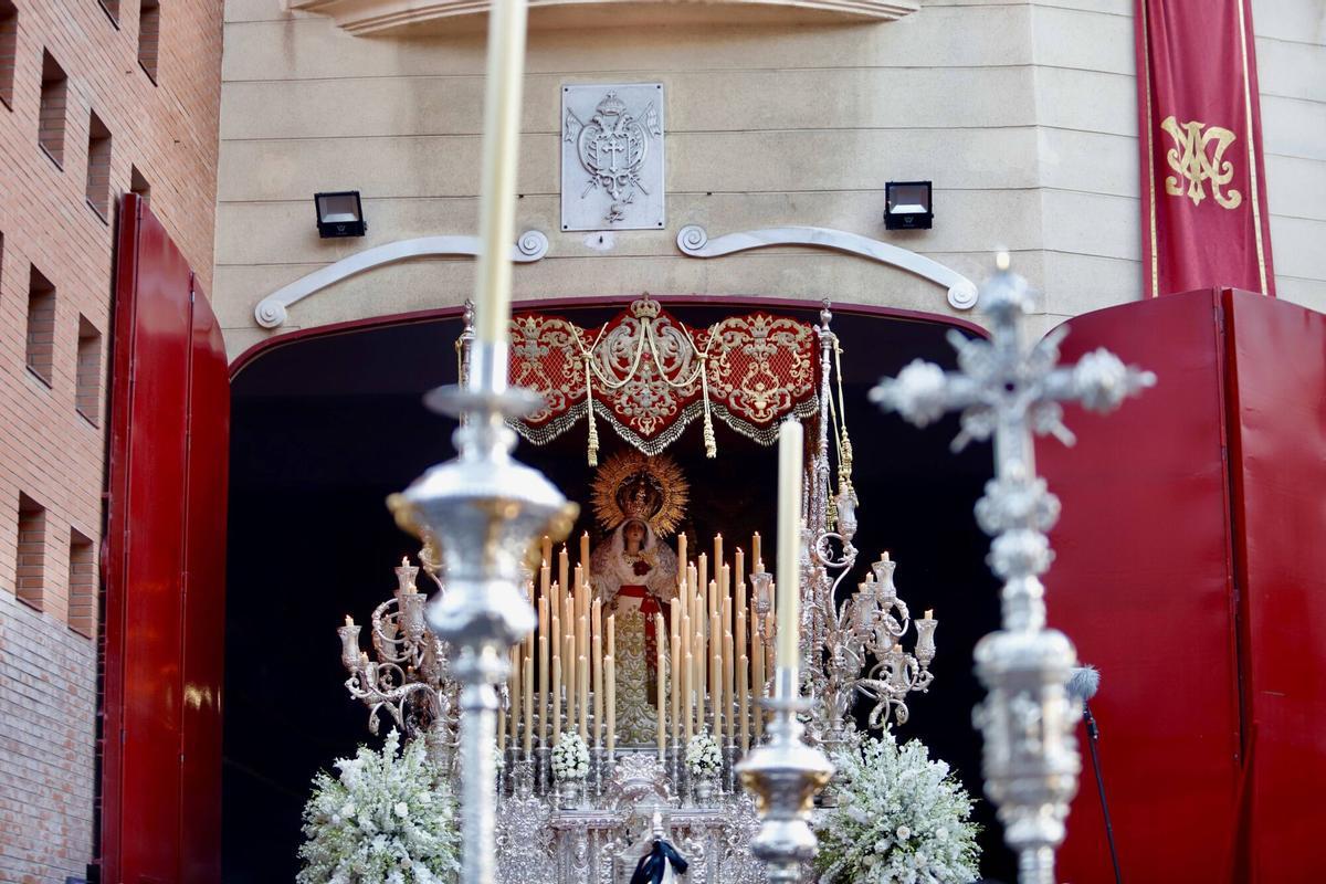 Salida procesional de Zamarilla este Jueves Santo de 2026.
