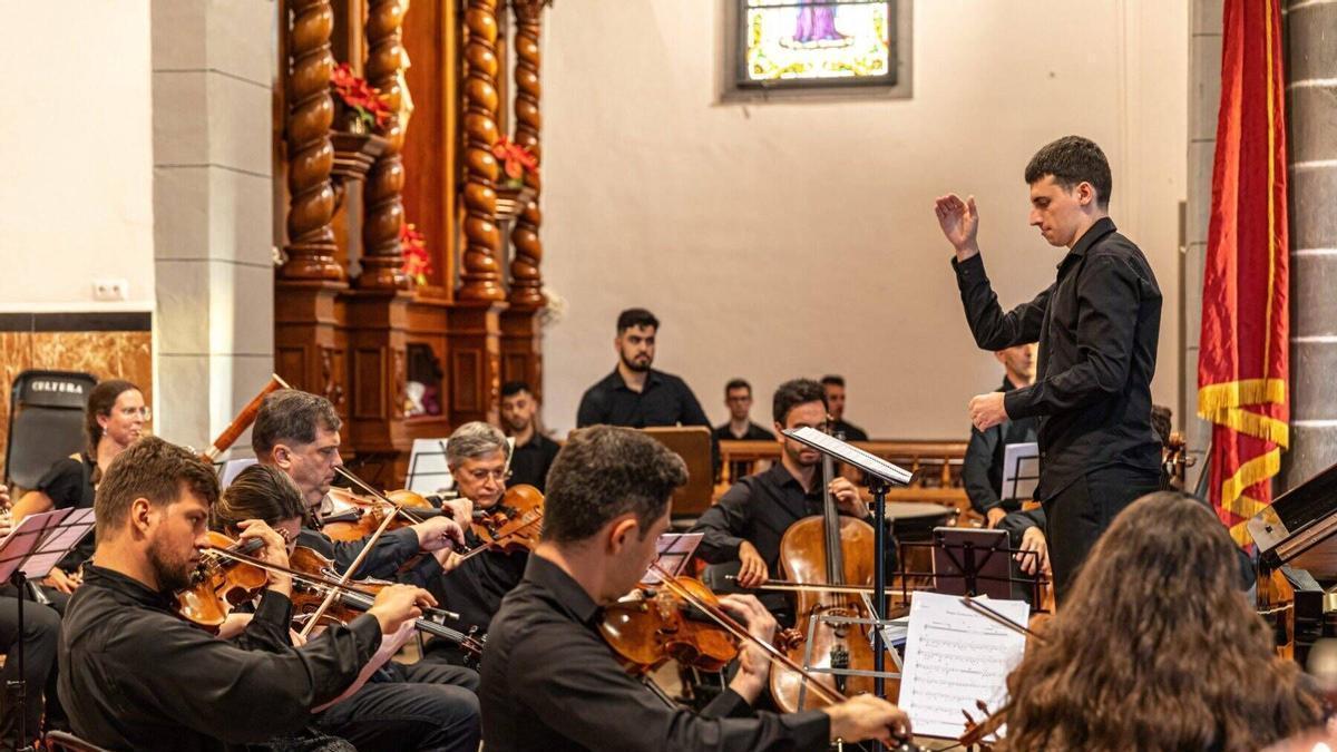 Uno de los conciertos de la pasada edición del Festival Internacional de Música de Aguere.