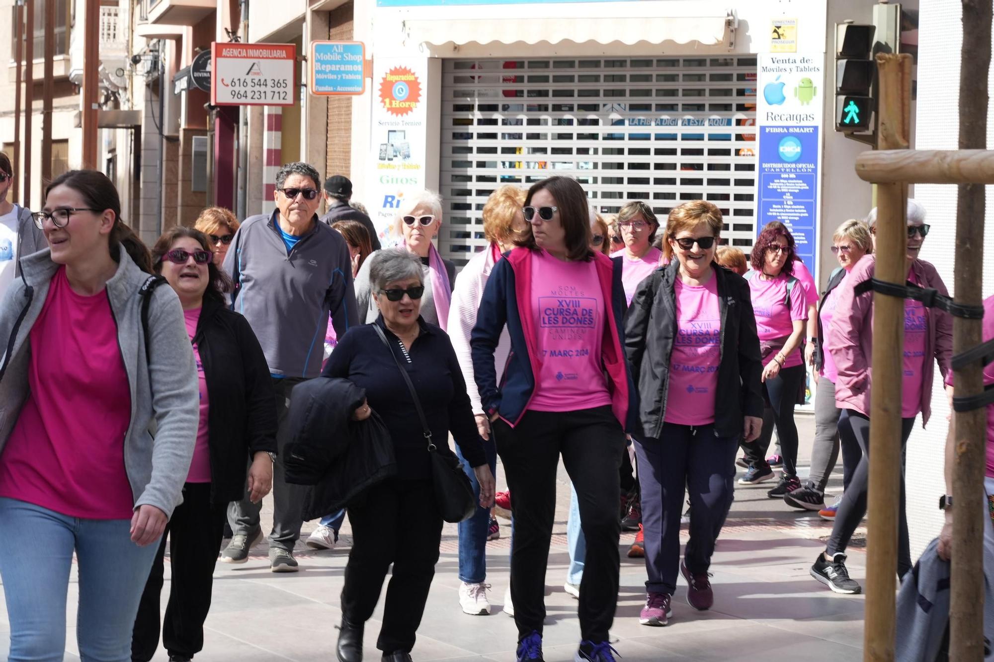 Todas las imágenes de la XVIII 'Cursa de les Dones' de Castelló