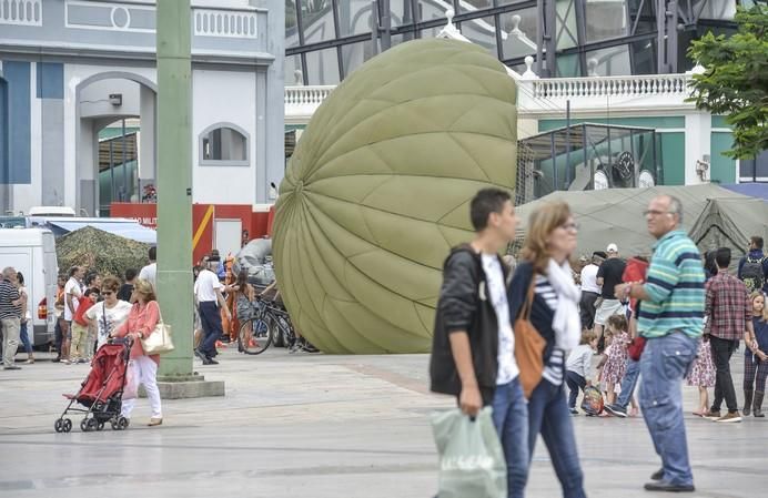 LAS PALMAS DE GRAN CANARIA A 03/06/2017. Día de las Fuerzas Armadas en Plaza de las Islas Canarias. FOTO: J.PÉREZ CURBELO