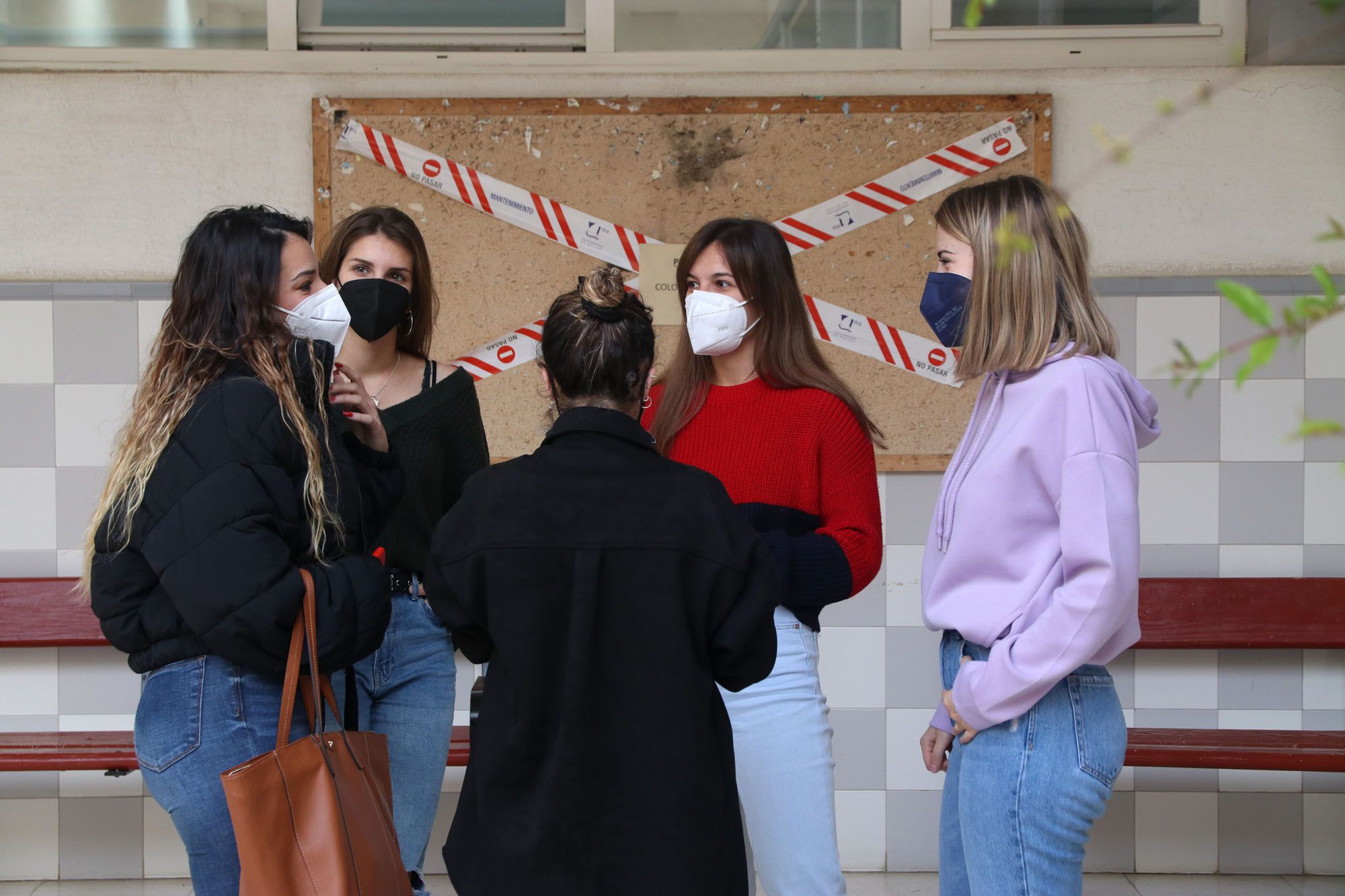 Los alumnos vuelven a las aulas de la Universidad de Málaga