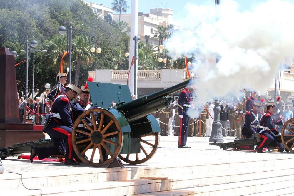 Acto solemne de homenaje a los héroes del 2 de Mayo en Cartagena